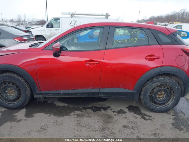 12567153 :رقم المزاد ، JM1DKBC70G0116597 vin ، 2016 Mazda Cx-3 Gs مزاد بيع