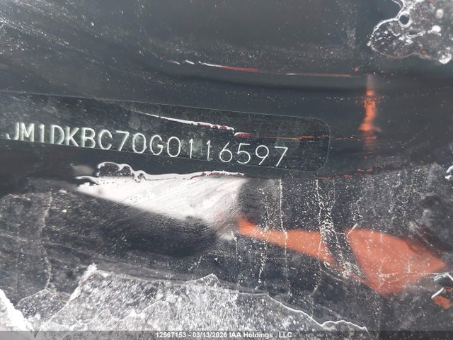 12567153 :رقم المزاد ، JM1DKBC70G0116597 vin ، 2016 Mazda Cx-3 Gs مزاد بيع