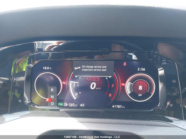 12567186 :رقم المزاد ، WVW4A7CD8PW183063 vin ، 2023 Volkswagen Golf Gti 40th Anniversary مزاد بيع