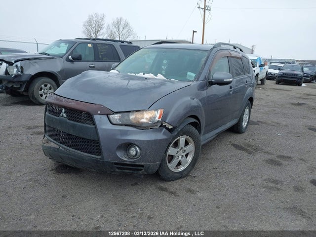 12567208 :رقم المزاد ، JA4JT3AX3AZ605646 vin ، 2010 Mitsubishi Outlander Ls مزاد بيع