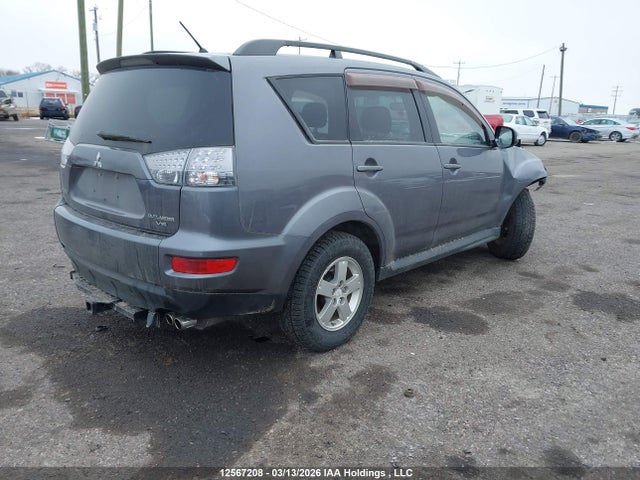 12567208 :رقم المزاد ، JA4JT3AX3AZ605646 vin ، 2010 Mitsubishi Outlander Ls مزاد بيع