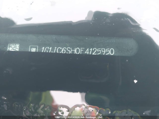 1G1JC6SH0F4125950 Chevrolet SONIC LT