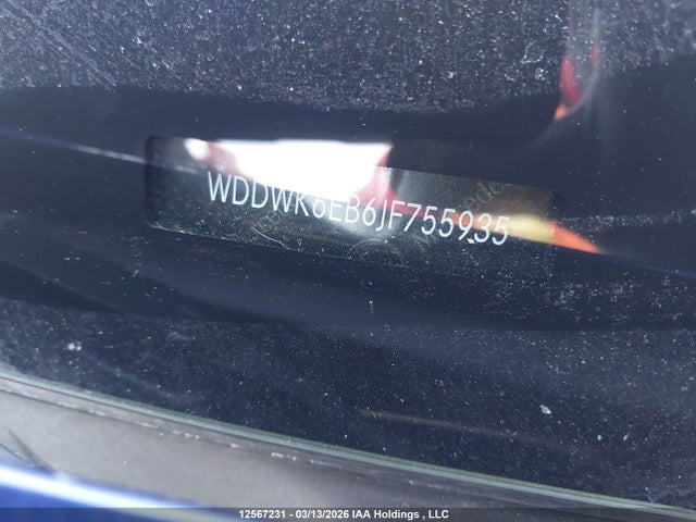 Aukcja sprzedaży 2018 Mercedes-benz C 43 4mati Amg, vin: WDDWK6EB6JF755935, numer aukcji: 12567231
