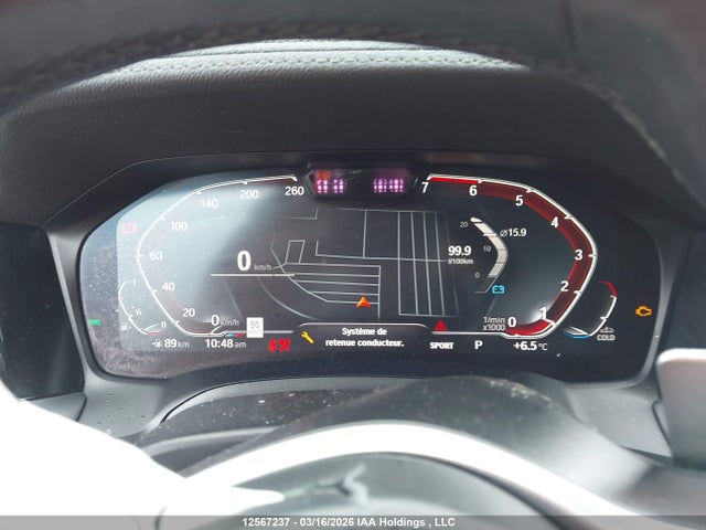 12567237 :رقم المزاد ، 3MW5R7J06L8B37809 vin ، 2020 Bmw 330i Xdrive مزاد بيع