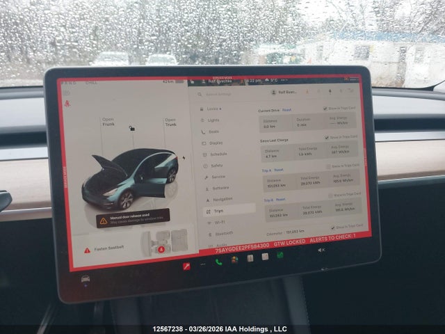 Aukcja sprzedaży 2023 Tesla Model Y Long Range, vin: 7SAYGDEE2PF584300, numer aukcji: 12567238