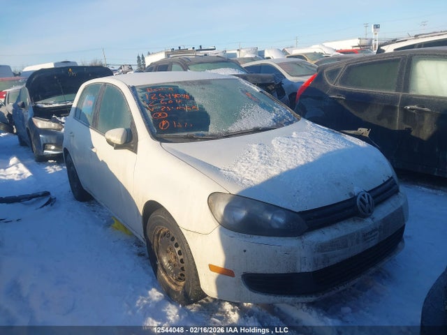 12544048 :رقم المزاد ، WVWCA7AJ9CW254060 vin ، 2012 Volkswagen Golf 2.5l Comfortline/2.5l Highline/2.5l Sportline/2.5l Trendline مزاد بيع