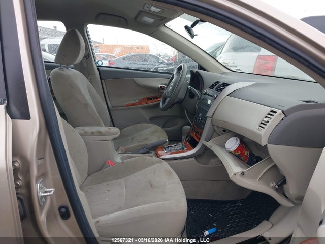12567321 :رقم المزاد ، 2T1BU4EE6AC280202 vin ، 2010 Toyota Corolla Le مزاد بيع