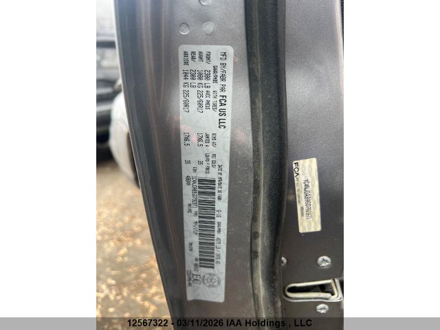 2016 Jeep Compass Sport/north მანქანა იყიდება აუქციონზე, vin: 1C4NJDAB9GD792971, აუქციონის ნომერი: 12567322