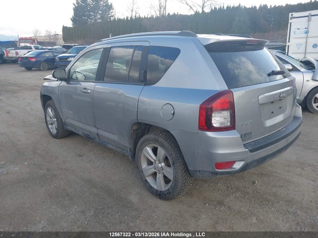 2016 Jeep Compass Sport/north მანქანა იყიდება აუქციონზე, vin: 1C4NJDAB9GD792971, აუქციონის ნომერი: 12567322