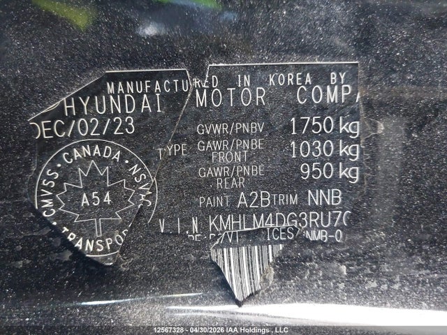 Продаж на аукціоні авто 2024 Hyundai Elantra Preferred W/tech Package, vin: KMHLM4DG3RU706722, номер лоту: 12567328