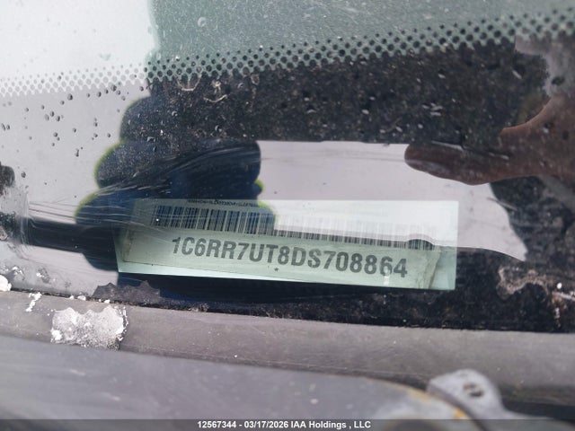 Aukcja sprzedaży 2013 Ram 1500 Sport, vin: 1C6RR7UT8DS708864, numer aukcji: 12567344