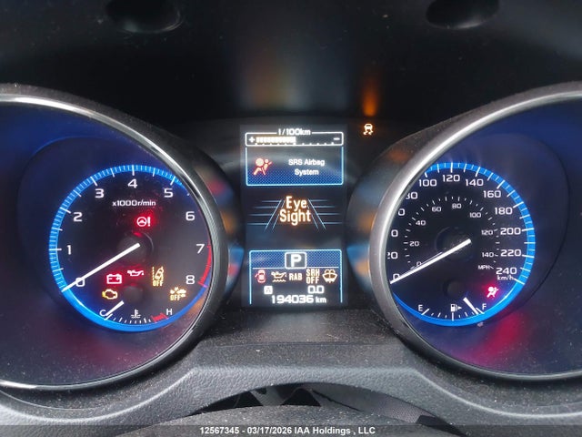 12567345 :رقم المزاد ، 4S4BSDNC7J3209308 vin ، 2018 Subaru Outback 2.5i Limited مزاد بيع