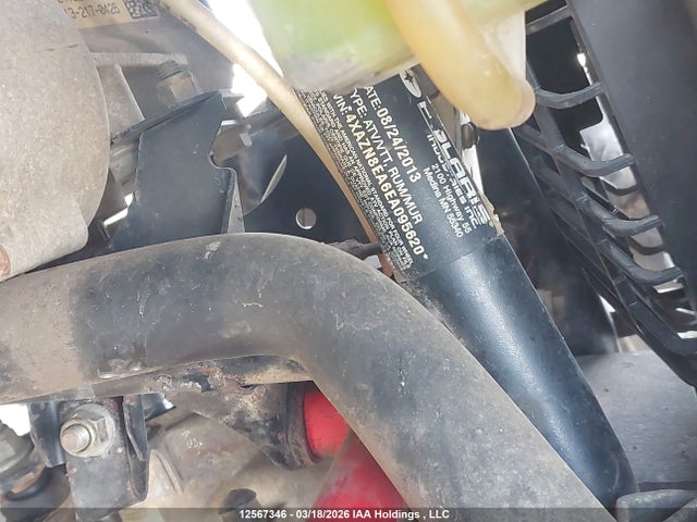 12567346 :رقم المزاد ، 4XAZN8EA6EA095620 vin ، 2014 Polaris Sportsman 850 Xp-eps مزاد بيع