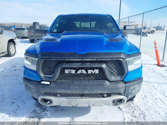 12567364 :رقم المزاد ، 1C6SRFLM5NN212569 vin ، 2022 Ram 1500 Rebel مزاد بيع