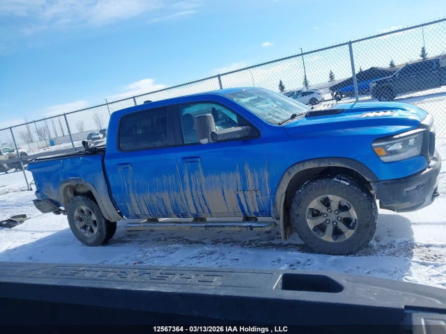 12567364 :رقم المزاد ، 1C6SRFLM5NN212569 vin ، 2022 Ram 1500 Rebel مزاد بيع