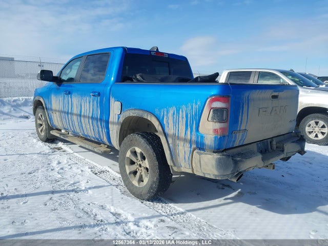 12567364 :رقم المزاد ، 1C6SRFLM5NN212569 vin ، 2022 Ram 1500 Rebel مزاد بيع