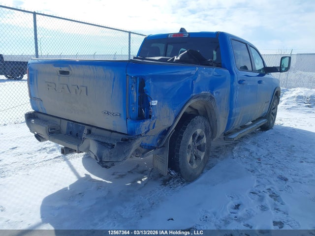 12567364 :رقم المزاد ، 1C6SRFLM5NN212569 vin ، 2022 Ram 1500 Rebel مزاد بيع