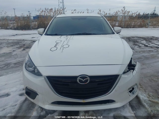 12567369 :رقم المزاد ، 3MZBM1K75FM142151 vin ، 2015 Mazda Mazda3 Gx مزاد بيع
