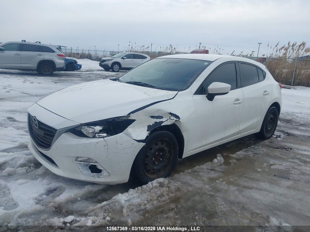 12567369 :رقم المزاد ، 3MZBM1K75FM142151 vin ، 2015 Mazda Mazda3 Gx مزاد بيع