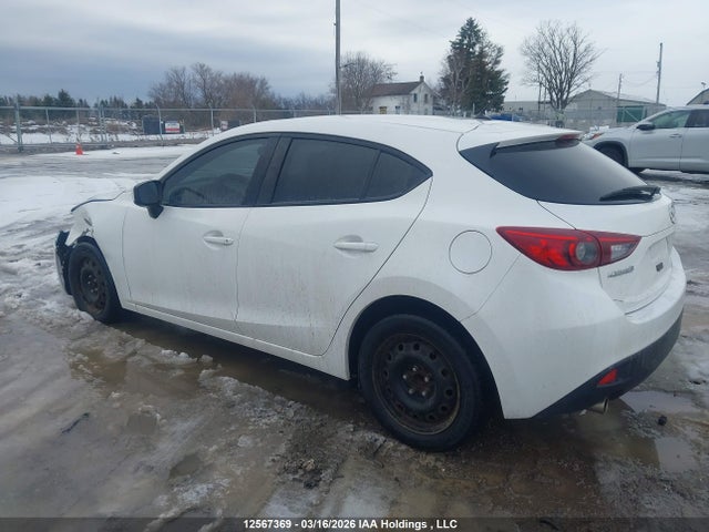 12567369 :رقم المزاد ، 3MZBM1K75FM142151 vin ، 2015 Mazda Mazda3 Gx مزاد بيع