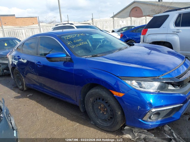 Продаж на аукціоні авто 2021 Honda Civic Lx, vin: 2HGFC2F54MH006421, номер лоту: 12567396