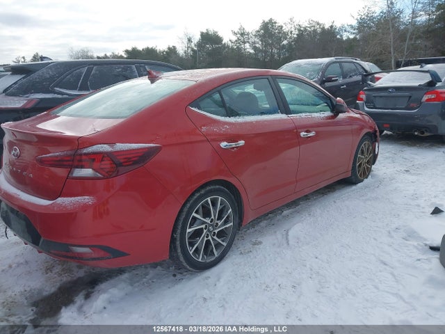 2019 Hyundai Elantra Sel/value/limited მანქანა იყიდება აუქციონზე, vin: KMHD84LF5KU770865, აუქციონის ნომერი: 12567418
