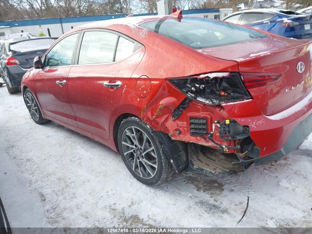 2019 Hyundai Elantra Sel/value/limited მანქანა იყიდება აუქციონზე, vin: KMHD84LF5KU770865, აუქციონის ნომერი: 12567418