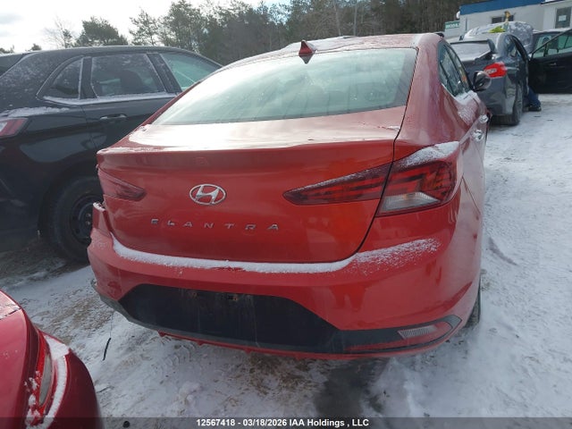 2019 Hyundai Elantra Sel/value/limited მანქანა იყიდება აუქციონზე, vin: KMHD84LF5KU770865, აუქციონის ნომერი: 12567418