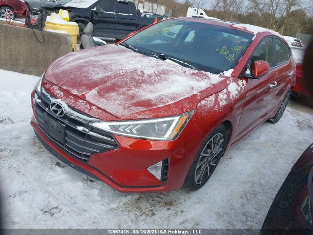 2019 Hyundai Elantra Sel/value/limited მანქანა იყიდება აუქციონზე, vin: KMHD84LF5KU770865, აუქციონის ნომერი: 12567418