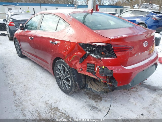 2019 Hyundai Elantra Sel/value/limited მანქანა იყიდება აუქციონზე, vin: KMHD84LF5KU770865, აუქციონის ნომერი: 12567418
