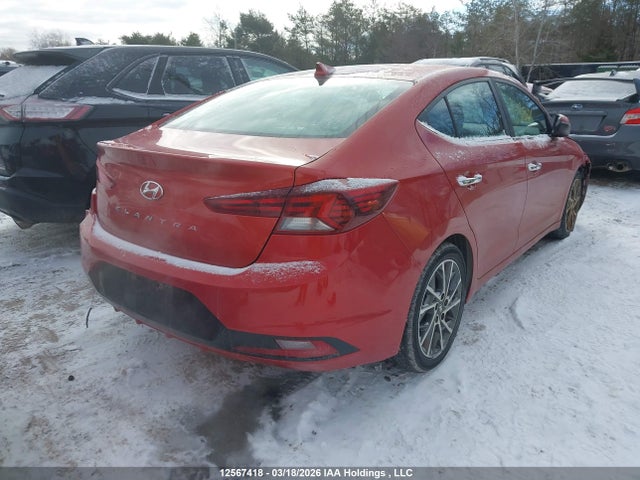 2019 Hyundai Elantra Sel/value/limited მანქანა იყიდება აუქციონზე, vin: KMHD84LF5KU770865, აუქციონის ნომერი: 12567418