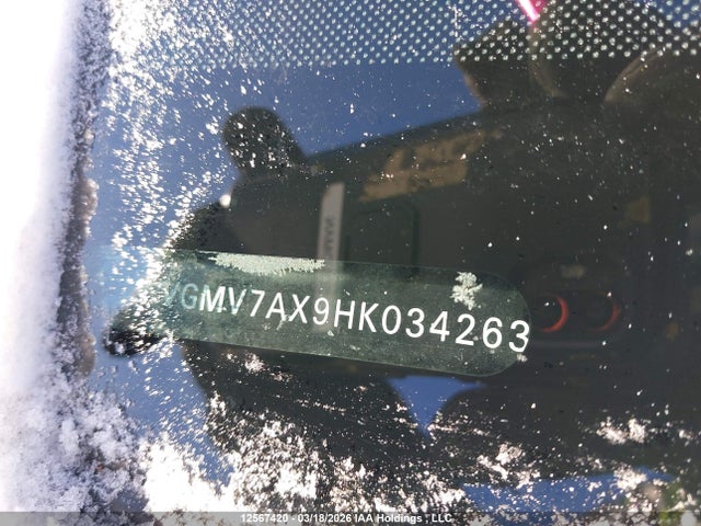 WVGMV7AX9HK034263 Volkswagen Tiguan Comfortline