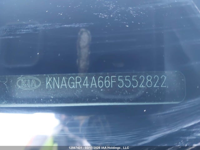 KNAGR4A66F5552822 KIA Optima Sx Turbo