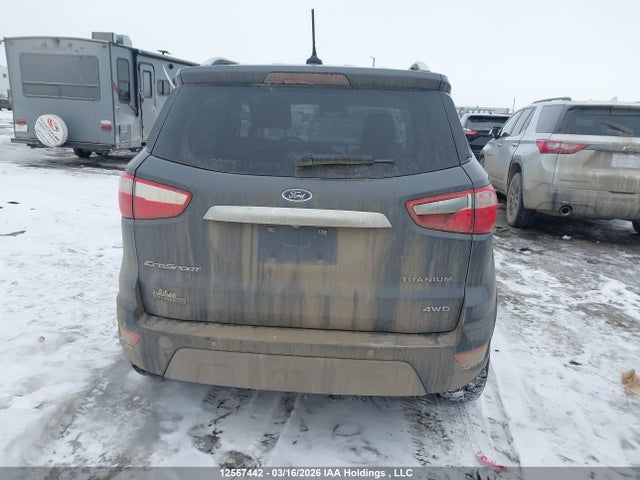 Aukcja sprzedaży 2019 Ford Ecosport Titanium, vin: MAJ6S3KLXKC302481, numer aukcji: 12567442
