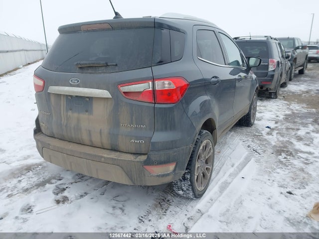 Aukcja sprzedaży 2019 Ford Ecosport Titanium, vin: MAJ6S3KLXKC302481, numer aukcji: 12567442