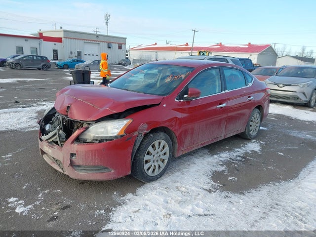 12560924 :رقم المزاد ، 3N1AB7AP4DL622311 vin ، 2013 Nissan Sentra 1.8 S/1.8 Sv مزاد بيع
