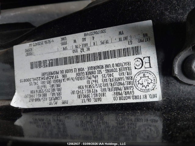 Продажа на аукционе авто 2017 Ford Focus Se, vin: 1FADP3K22HL300815, номер лота: 12562937