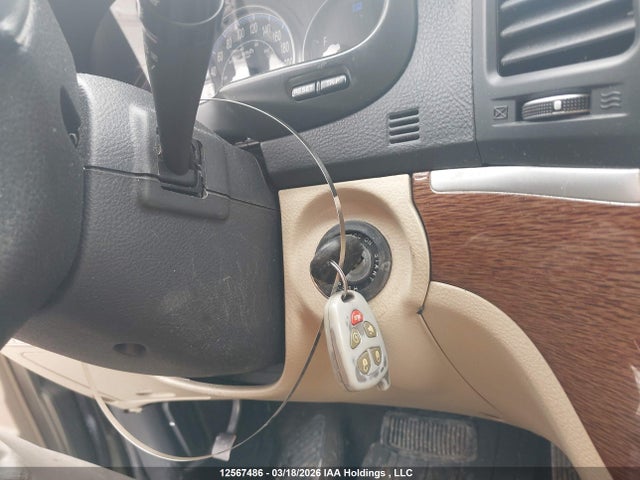 12567486 :رقم المزاد ، 5NMSH73E18H168453 vin ، 2008 Hyundai Santa Fe Se/limited مزاد بيع