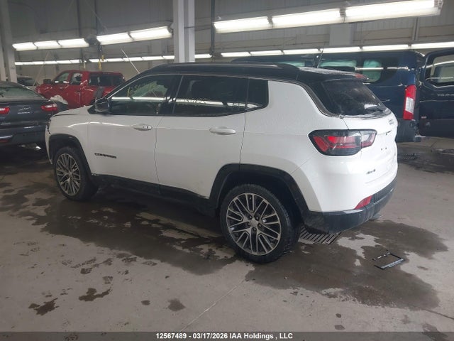 12567489 :رقم المزاد ، 3C4NJDCB1NT109875 vin ، 2022 Jeep Compass Limited مزاد بيع