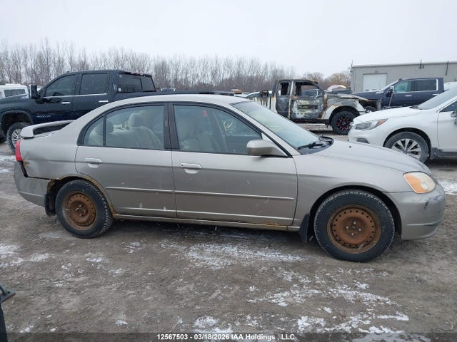12567503 :رقم المزاد ، 2HGES16623H927424 vin ، 2003 Honda Civic Lx مزاد بيع