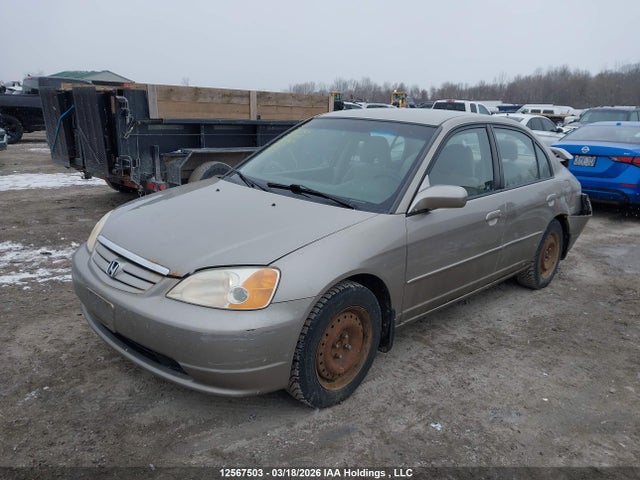 12567503 :رقم المزاد ، 2HGES16623H927424 vin ، 2003 Honda Civic Lx مزاد بيع