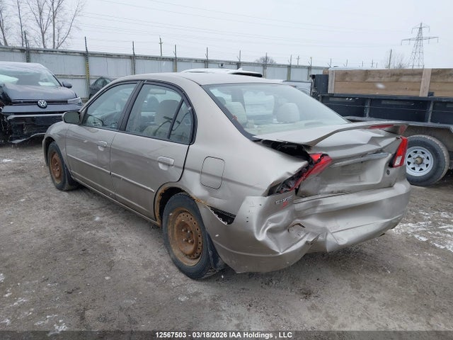 12567503 :رقم المزاد ، 2HGES16623H927424 vin ، 2003 Honda Civic Lx مزاد بيع