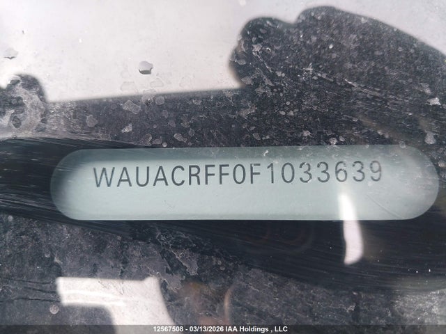 Продажа на аукционе авто 2015 Audi A3 1.8t Komfort, vin: WAUACRFF0F1033639, номер лота: 12567508