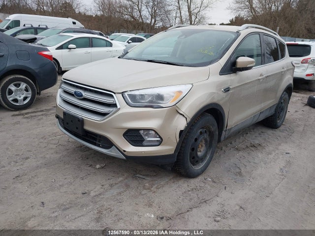 2018 Ford Escape Titanium მანქანა იყიდება აუქციონზე, vin: 1FMCU9J94JUC93717, აუქციონის ნომერი: 12567590