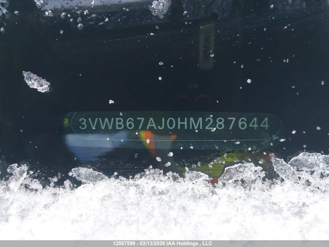 Продажа на аукционе авто 2017 Volkswagen Jetta Se, vin: 3VWB67AJ0HM287644, номер лота: 12567599