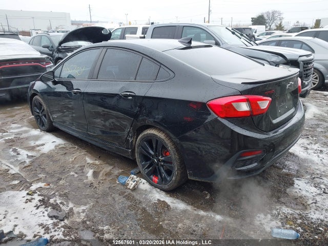 2018 Chevrolet Cruze Lt Auto მანქანა იყიდება აუქციონზე, vin: 1G1BE5SM5J7119588, აუქციონის ნომერი: 12567601