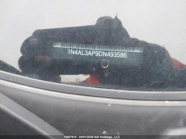 12567610 :رقم المزاد ، 1N4AL3AP9DN493586 vin ، 2013 Nissan Altima 2.5/s/sv/sl مزاد بيع
