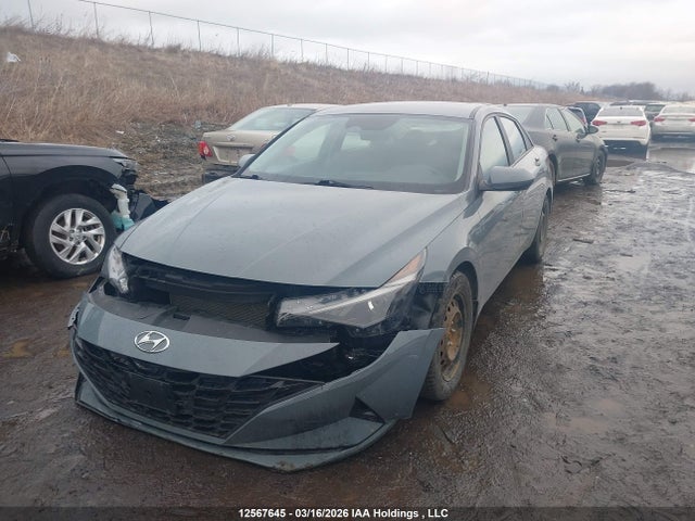 12567645 :رقم المزاد ، KMHLM4AG9NU323074 vin ، 2022 Hyundai Elantra Sel مزاد بيع
