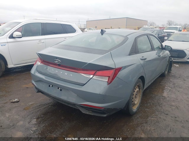 12567645 :رقم المزاد ، KMHLM4AG9NU323074 vin ، 2022 Hyundai Elantra Sel مزاد بيع