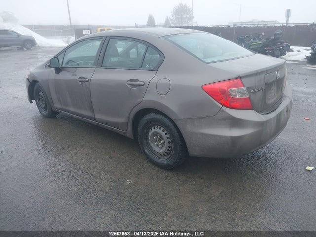 Продаж на аукціоні авто 2012 Honda Civic Lx, vin: 2HGFB2F44CH021459, номер лоту: 12567653